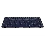 Tastatura compatibila HP Pavilion DV3-1000, DV3-2000, DV3-2100, DV3-2200, DV3-2300, fara iluminare, albastru inchis, lucios