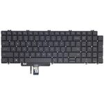 Tastatura originala Dell Latitude 5520, 5521, Precision 3560, 3561, cu iluminare, gri, layout US, model N7N16