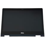 Ansamblu display pentru Dell Inspiron 13 5368, 5378, 5379, cu touchscreen, FHD, original, negru, IR camera / 30 pin conector