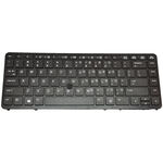 Tastatura compatibila HP EliteBook 740 G1, 740 G2, 750 G1, 750 G2, 840 G1, 840 G2, 850 G1, 850 G2, ZBook 14 G2, ZBook 15u G2, neagra, fara iluminare, fara trackpoint,  US