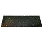 Tastatura compatibila HP 250 G8, 250 G9, 255 G8, 256 G8, 255 G9, 256 G9, cu iluminare, UK, negru/verde