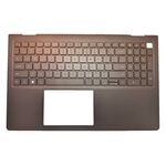 Carcasa superioara cu tastatura Dell Inspiron 15 3510 3511 3515 layout US, fara iluminare, Carbon Black