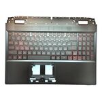 Carcasa superioara cu tastatura originala Acer Nitro 5 AN515-58, AN515-46, neagra, cu iluminare Rosie, layout US, 6B.QFJN2.001