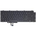 Tastatura originala Dell Latitude 5530, 5531, 5540, Precision 3570, cu iluminare, negru, layout US, model N7N16