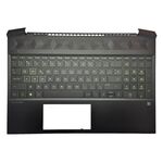 Carcasa superioara cu tastatura HP Pavilion 15-ec2104nq, 15-ec2109nq, 15-ec2007nq, 15-ec1040nq, 15-ec1012nq, 15-ec1043nq, 15-ec1017nq, layout romanesc, verde