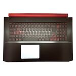 Carcasa superioara cu tastatura originala Acer Nitro 5 AN517-51 neagra, cu iluminare Rosie, layout US, model 6B.Q5EN2.001 GTX1050/1650