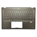 Carcasa superioara palmrest cu tastatura Acer Swift 5 SF514-55GT SF514-55T, model 6B.HX8N8.001, verde, cu iluminare, US