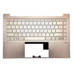 Carcasa superioara palmrest cu tastatura HP Pavilion 14-DV, 14T-DV, 14-DV0063TX, 14-DV0076TU, LUMINOUS GOLD, romana, M16661-271, cu iluminare