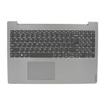 Carcasa superioara si tastatura Lenovo IdeaPad L340-15API, L340-15IWL, Platinum Grey, fara iluminare, layout US, originala, model 5CB0S16592