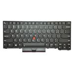 Tastatura compatibila Lenovo ThinkPad L14 Gen 1 (type 20U1, 20U2, 20U5, 20U6)  & Gen 2 (type 20X1, 20X2, 20X5, 20X6), neagra, cu iluminare, layout US