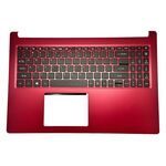 Carcasa superioara si tastatura originala Acer Aspire 3 A315-34, fara iluminare, layout US, Rosu