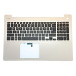 Carcasa superioara cu tastatura Dell G Series G3 3579, Inspiron 3579, alb, layout US, cu iluminare