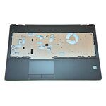 Carcasa superioara originala Dell Latitude 5590, 5591, Precision 3530, echipate cu tastatura dual point si Fingerprint Reader