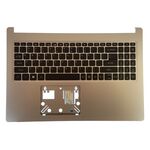 Carcasa superioara si tastatura originala Acer Aspire 5 A515-44 A515-44G A515-45 A515-45G, iluminata, silver US