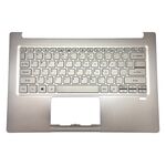 Carcasa superioara si tastatura originala Acer Swift 3 SF314-42, silver US,iluminata, 6B.HSEN2.033