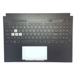 Carcasa superioara si tastatura originala Asus TUF Gaming F15 FA507RC, FA507RE, FX507ZC, FX507ZC4, FX507ZE, neagra, layout US, cu iluminare RGB, model 90NR09C1-R31UI1