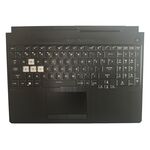 Carcasa superioara si tastatura originala Asus TUF Gaming F15 FX506HM  neagra, layout US, cu iluminare, model 90NR0753-R30UI1 1ZONE RGB
