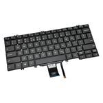 Tastatura originala Dell Latitude 5300, 5300 2-in-1, 5310, 5310 2-in-1, 7300, neagra, cu iluminare, layout US, model 5CDK4