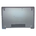 Carcasa inferioara bottom case Dell Inspiron 3593 3583 3584, model 28RCT, argintiu, cu slot USB-C, fara slot unitate optica