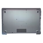 Carcasa inferioara bottom case Dell Vostro 3590, model Y9J53, argintiu, cu slot pentru unitate optica