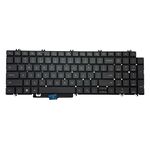 Tastatura originala Dell Latitude 5520 5521 5531 5530 5540, Precision 3560 3561 3570 3571 3580 3581 7670 7680 7770 7780, fara luminare, negru, layout US, model PWKC3