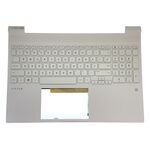 Carcasa superioara palmrest cu tastatura HP Victus 15-FA, 15-FB 15Z-FB, N13297-271, romana, ALB