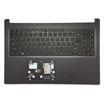 Carcasa superioara si tastatura originala Acer 6B.HDEN7.059, Aspire 5 A515-54, A515-54G, fara iluminare, layout US, neagra