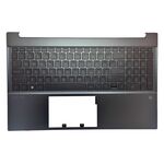 Carcasa superioara palmrest cu tastatura HP Pavilion 15-EG, 15-EH, Fog Blue, romana, M08920-271, cu iluminare, SDCard slot