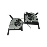 Set coolere CPU+GPU (5V 0.5A) Asus TUF A15 FA507RC FA507RE FA507RF FA577RE FX507ZC FX507ZC4 FX507ZE FX577ZE PX507ZC4 TUF507RE, Model DFS5L32G16486J, DQ5D581F002, DFS5K22B05673J DQ5D581F000 13NR09M0T01011 13NR08Y0T01011