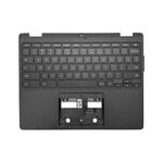 Carcasa superioara si tastatura originala Acer 6B.H99N7.016, Chromebook Spin 512 R851TN, R852T, R852TN, fara iluminare, layout US, neagra