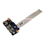 Placa auxiliara cu porturi USB, ethernet si audio HP ProBook 450 G4, 455 G4, 470 G4, model DA0X83TB6F0