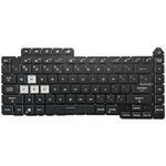 Tastatura compatibila Asus model 0KNR0-4810UI00 ROG Strix G15 G512IC, G513IC G513IE G513IH G513QC G513QE, GL543QE PX513QC, Neagra, Layout US, Iluminare RGB 4-ZONE
