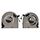 Set ventilatoare coolere Dell G Series G3 3500, G5 15 5500 5505, PC01D F3DF0 MG75090V1-C200-S9A MG75090V1-C210-S9A (GTX 1660 Ti sau RTX 2060), grosime 12mm