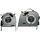 Set ventilatoare Asus VivoBook Pro 15 K6500, M3500, M6500, X3500, VivoBook Pro 16X M7600, N7600, X7600, model EG50050S1-1C191-S9A, DQ5D518E001, EG50050S1-1C201-S9A, DQ5D568E001, 13NB0UV0T05111, 13NB0UV0T04111
