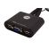 Switch KVM Aten CS22U, 2 porturi, USB, 0.9m