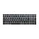 Tastatura laptop compatibila Lenovo B70-80, B71-80, G70-35, rama argintie, taste negre, fara iluminare, layout UK, model 25215251