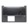 Carcasa superioara si tastatura Dell Vostro 15 5568, fara iluminare, gri, layout UK, cu slot pentru scaner amprenta, model 3VFPJ
