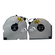 Set ventilatoare / coolere compatibile Lenovo Legion Y530-15ICH, Y530-15ICH-1060 type 81LB, Y540-15IRH-PG0 81SY, Y7000-2019-PG0 81T0, modele DC28000DPF0 DC28000DRF0