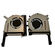 Set ventilatoare compatibile Asus TUF FX505DD, FX505DT, FX505DY, FX505GD, FX505GE, FX505GT, FX506LH, FX506LI, FA506IH, FA506II, FA706IH, FA706II, FX705DY, FX705DD, FX705DT, FX705GD, FX705GE, FX706LI, pentru GTX1050