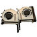 Set ventilatoare compatibile Asus TUF FX505DD, FX505DT, FX505DY, FX505GD, FX505GE, FX505GT, FX506LH, FX506LI, FA506IH, FA506II, FA706IH, FA706II, FX705DY, FX705DD, FX705DT, FX705GD, FX705GE, FX706LI, pentru GTX1050