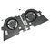 Set ventilatoare CPU + VGA Asus ROG Zephyrus Duo 15 GX550LWS GX550LXS, modele 13NR02Z0P08011 13NR02Z0P09011, DFSCK22105182D FMB8, DFSCK22115181D