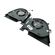 Set ventilatoare CPU + VGA Asus ROG Zephyrus Duo 15 GX550LWS GX550LXS, modele 13NR02Z0P08011 13NR02Z0P09011, DFSCK22105182D FMB8, DFSCK22115181D