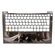 Carcasa superioara palmrest Dell XPS 13 9370, 9380, 7390, XPS 13 9305, echipate cu tastatura cu layout UK, neagra, model 5YGP6 FNCV1