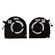 Set ventilatoare coolere Dell G Series G3 3500, G5 15 5500 5505, PC01D F3DF0 MG75090V1-C200-S9A MG75090V1-C210-S9A (GTX 1660 Ti sau RTX 2060), grosime 12mm