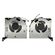 Set coolere compatibile Legion Pro 7 16IRX8H Type 82WQ, model BAPA0810R2HY004, BAPB0810R2HY004, DFSCL12E16486P, DFSCL12E06486P