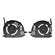 Set coolere Dreapta si Stanga Dell XPS 13 Plus 9320 (2022), modele WRH5K, ND55C98-21A05, DC28000W1DL, DC28000W1SL, EG50040S1-CQ50-S9A, XTRJG, DC28000W0SL, DC28000W0DL, ND55C97-21A04, EG50040S1-CQ40-S9A