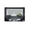 Carcasa superioara originala Dell Latitude E7470 echipat cu tastatura cu dual point, neagra, model DGFPD