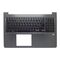 Carcasa superioara si tastatura Dell Vostro 15 5568, fara iluminare, gri, layout UK, cu slot pentru scaner amprenta, model 3VFPJ