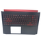 Carcasa superioara cu tastatura originala Acer Nitro 5 AN515-54 echipat cu GPU Nvidia GTX 1050K1/1650, neagra, cu iluminare, layout US/RUS