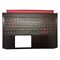 Carcasa superioara cu tastatura originala Acer Nitro 5 AN515-43 neagra, cu iluminare Rosie, layout US, model 6B.Q5XN2.001